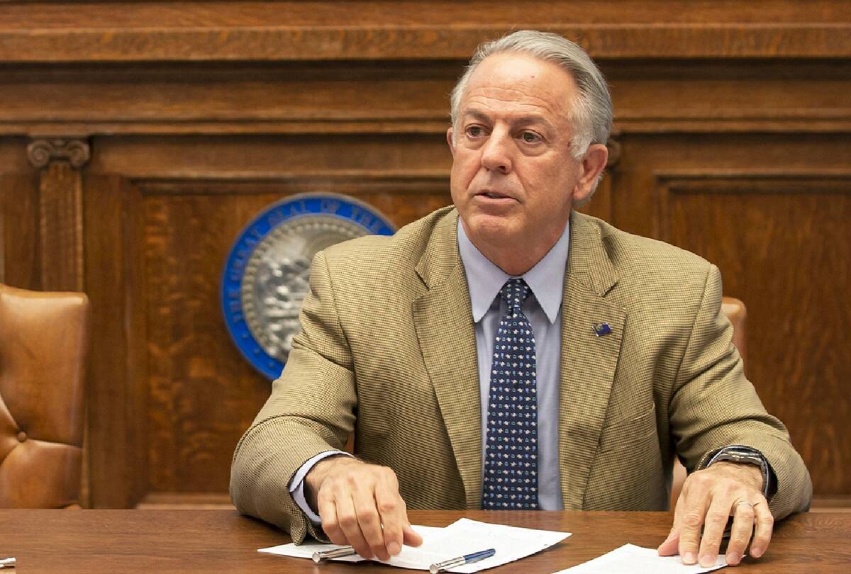 Nevada Gov. Joe Lombardo (AP Photo/Tom R. Smedes)