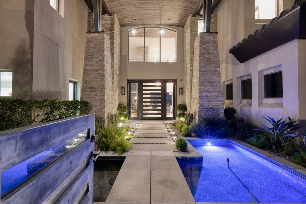 The entrance. (Douglas Elliman of Nevada)