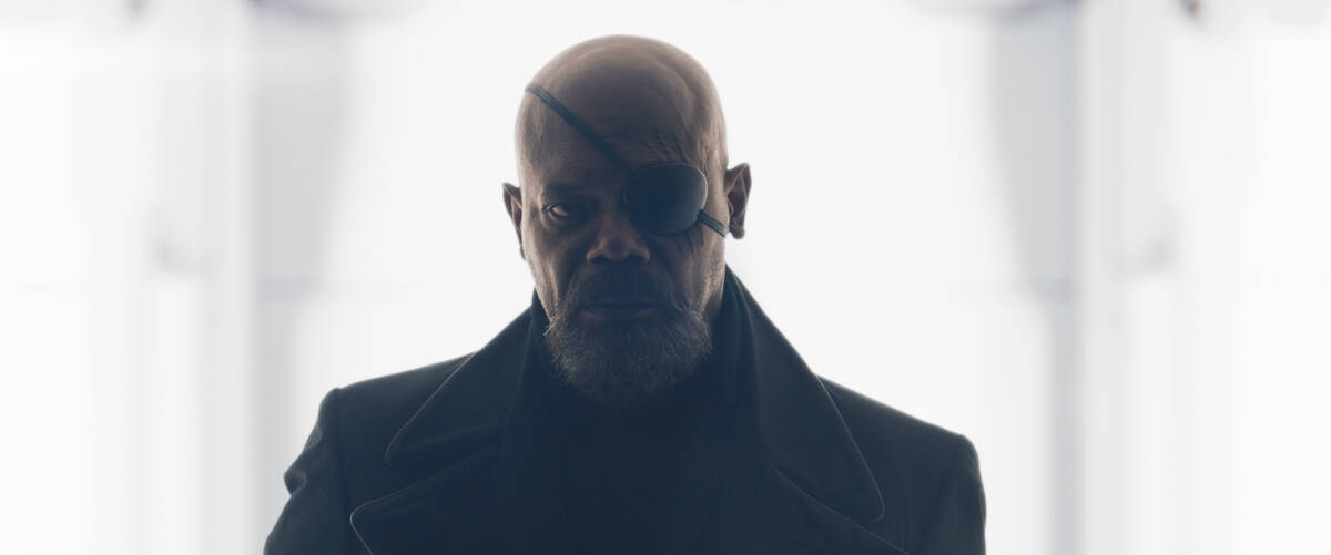 Samuel L. Jackson as Nick Fury in Marvel Studios' "Secret Invasion," exclusively on Disney+. (M ...