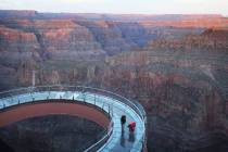 The Skywalk at Grand Canyon West (Las Vegas Review-Journal)