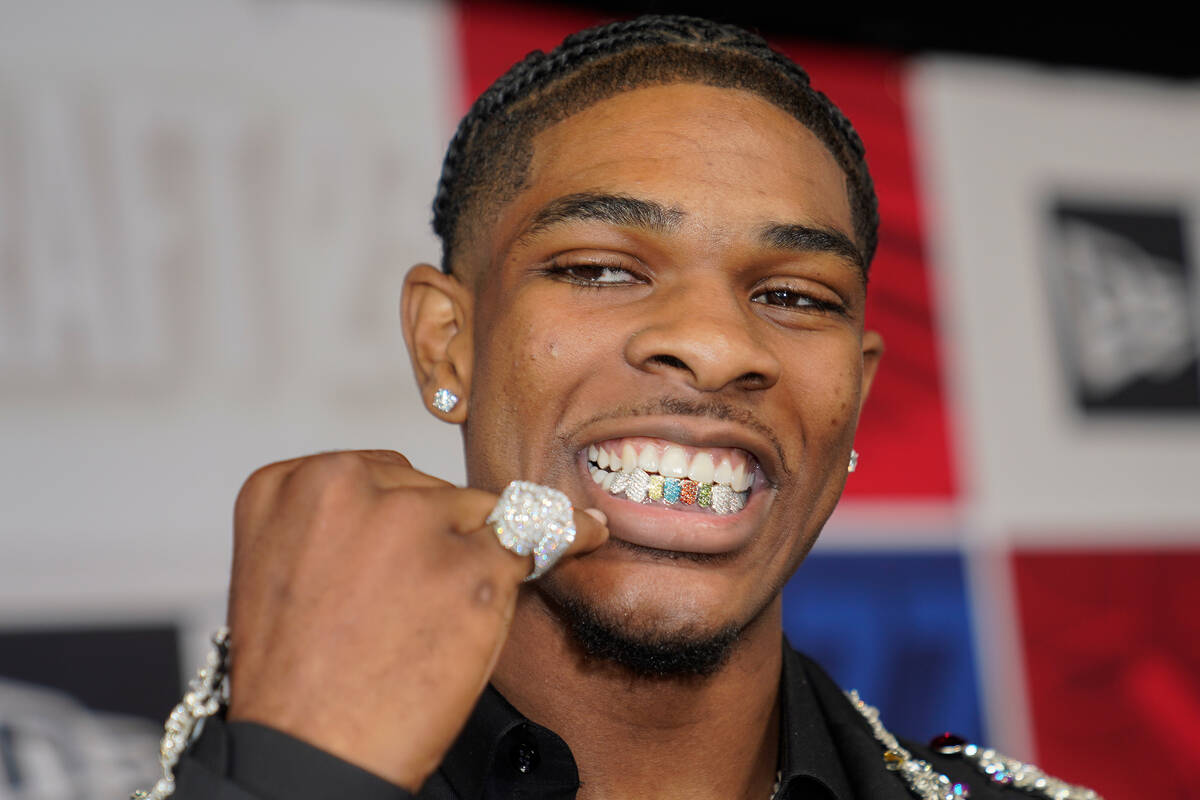 Scoot Henderson arrives at Barclays Center before the NBA basketball draft, Thursday, June 22, ...