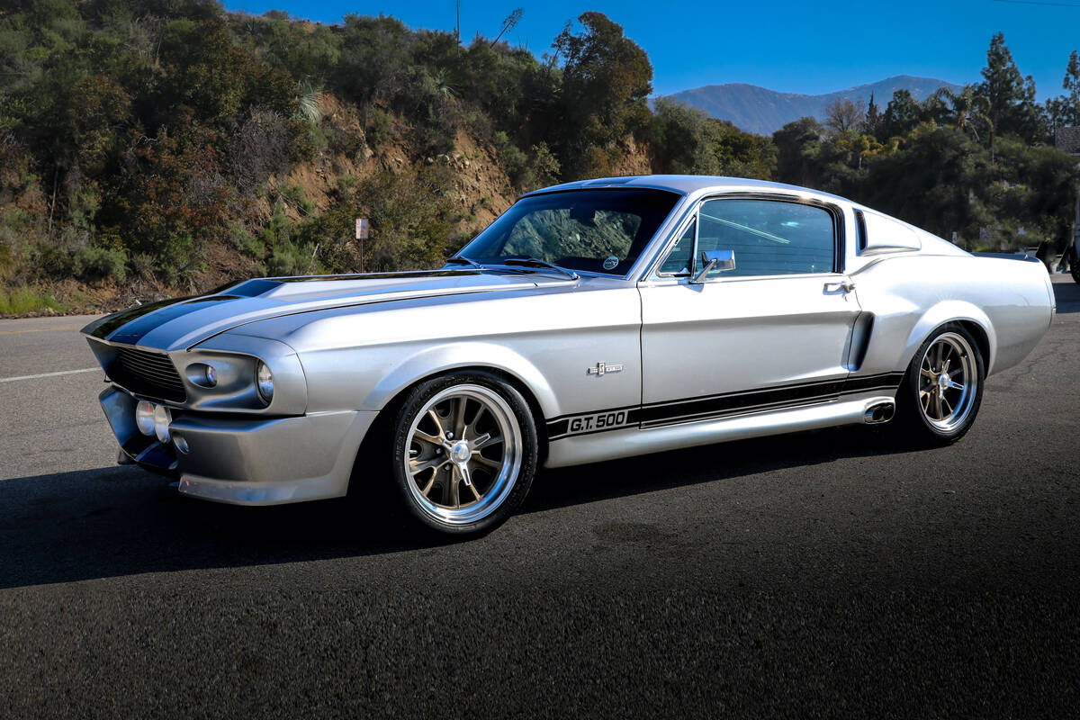 Danny Gans’ customized 1967 Ford Mustang “Eleanor” replica is up for bid at the Barrett-J ...