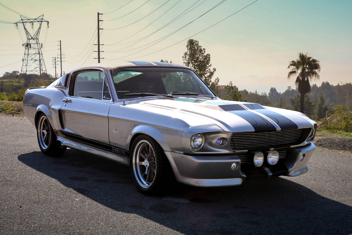 Danny Gans’ customized 1967 Ford Mustang “Eleanor” replica is up for bid at the Barrett-J ...