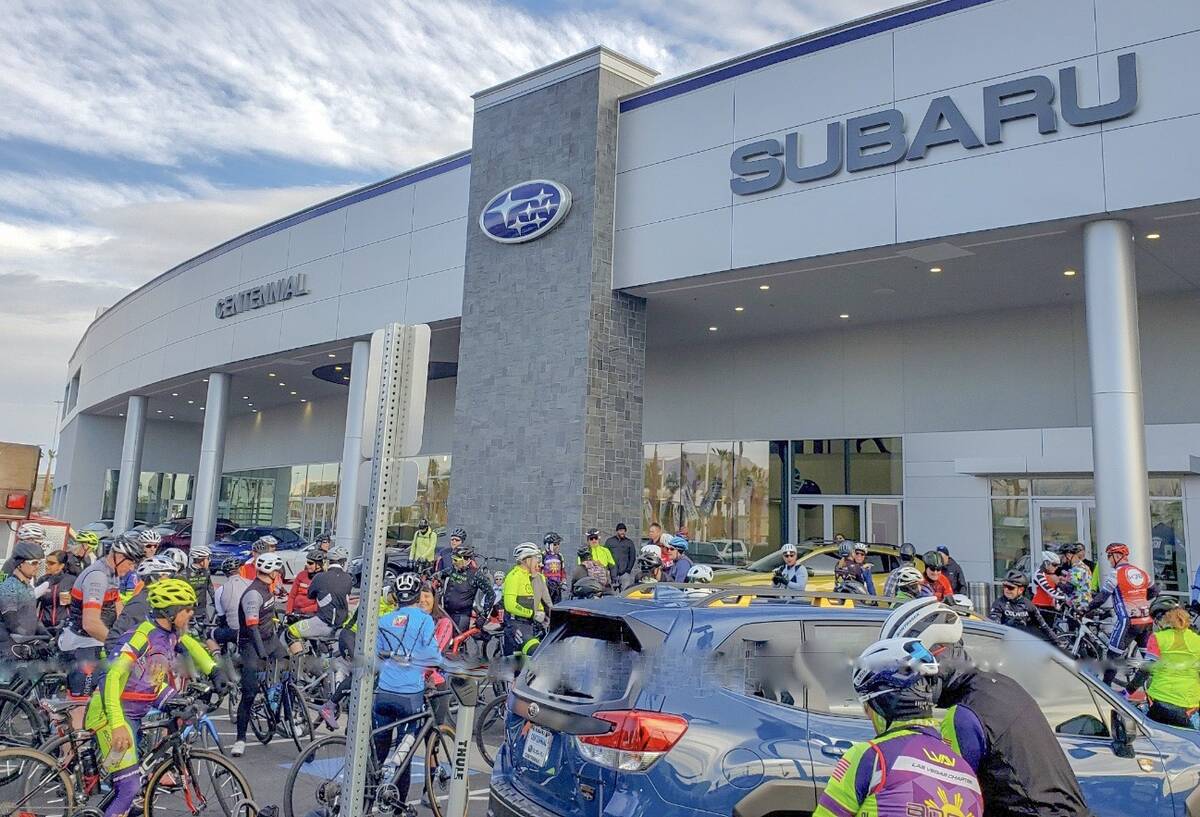 Bike riders will gather at 7 a.m. Saturday at Centennial Subaru for a memorial event in honor o ...
