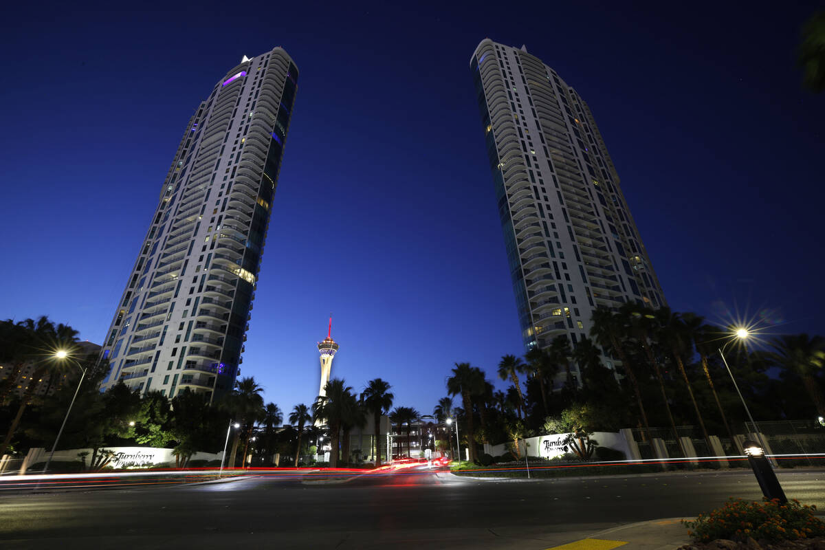 Turnberry Towers are seen at 322 E. Karen Ave., Wednesday, June 28, 2023, in Las Vegas. (Chitos ...