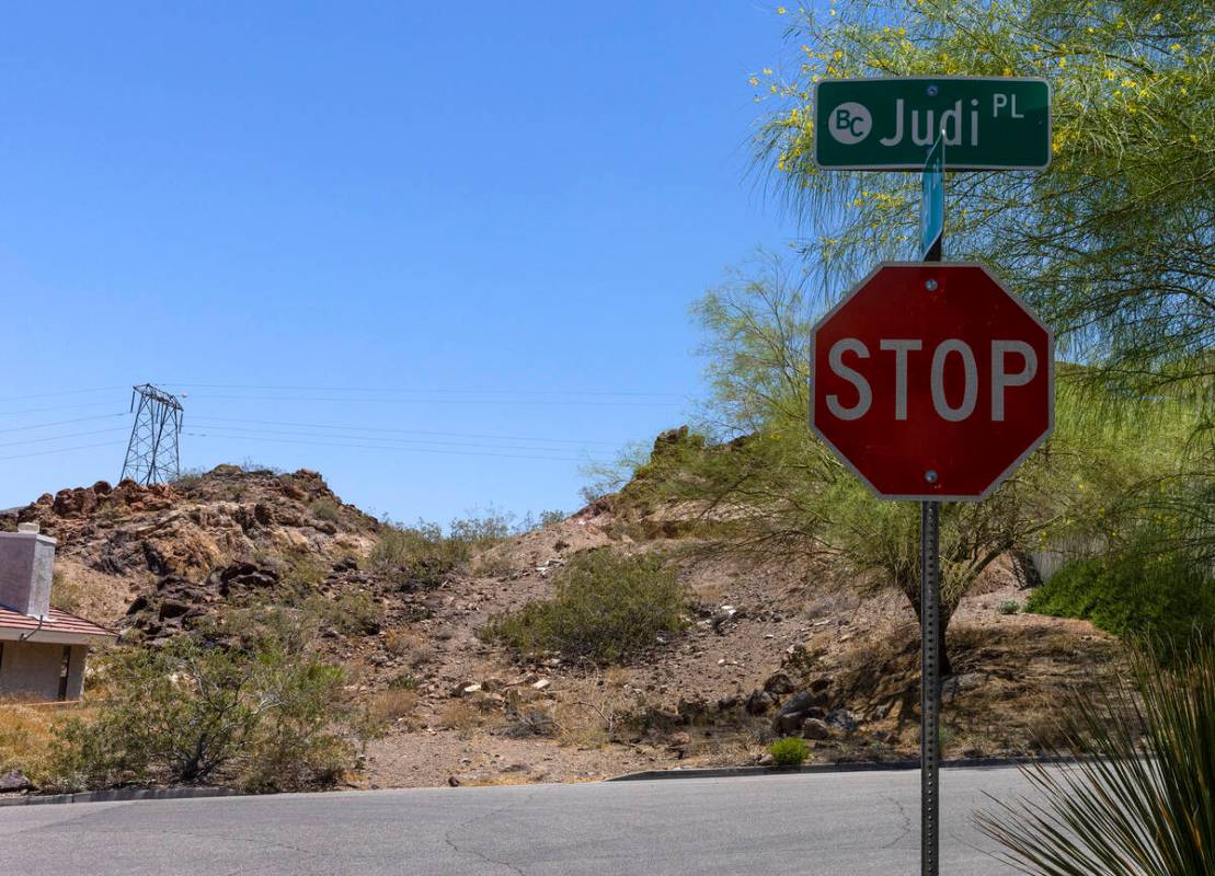 A vacant homesite, center, is seen at the corner of Judi Place and Isabel Drive, on June 2, 202 ...