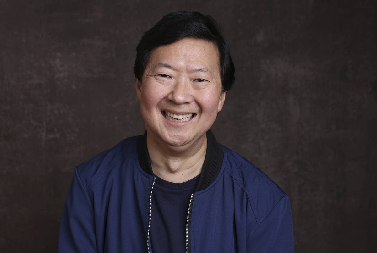 Ken Jeong, a cast member in the Apple TV+ television series "The Afterparty," poses f ...