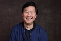 Ken Jeong, a cast member in the Apple TV+ television series "The Afterparty," poses f ...