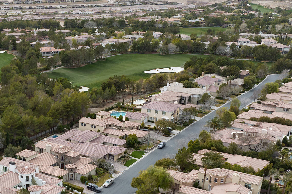 Prices for homes in the Southern Nevada area have increased incrementally in the past few month ...