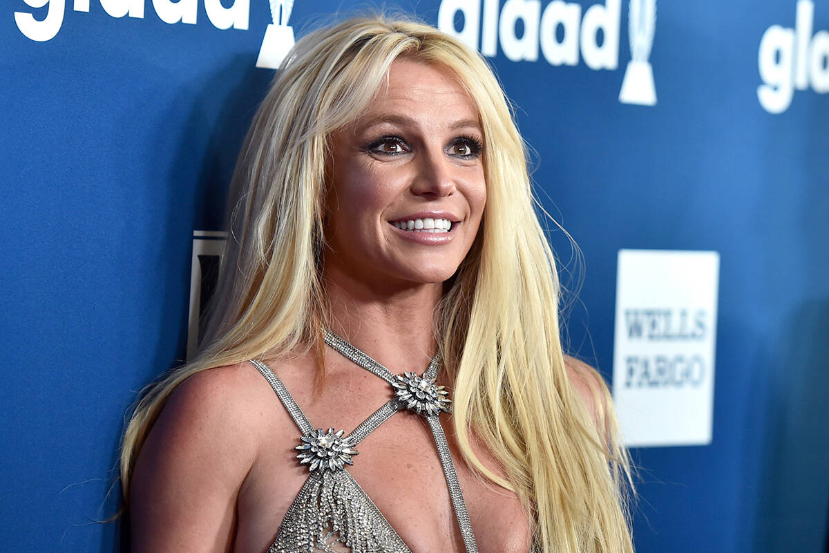 Britney Spears attends the 29th Annual GLAAD Media Awards in April 2018 in Beverly Hills, Calif ...