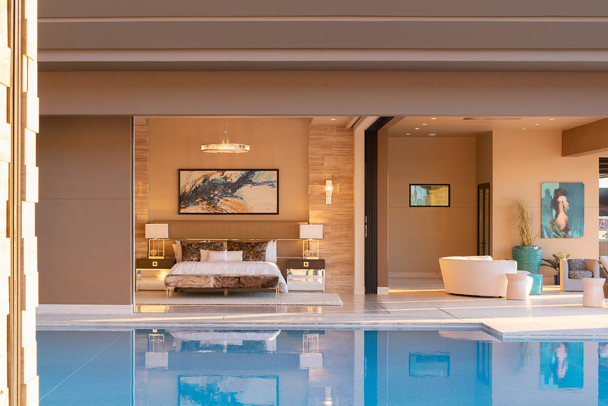 The pool measures more than 5,900 square feet with a cold plunge and spa. (IS Luxury)
