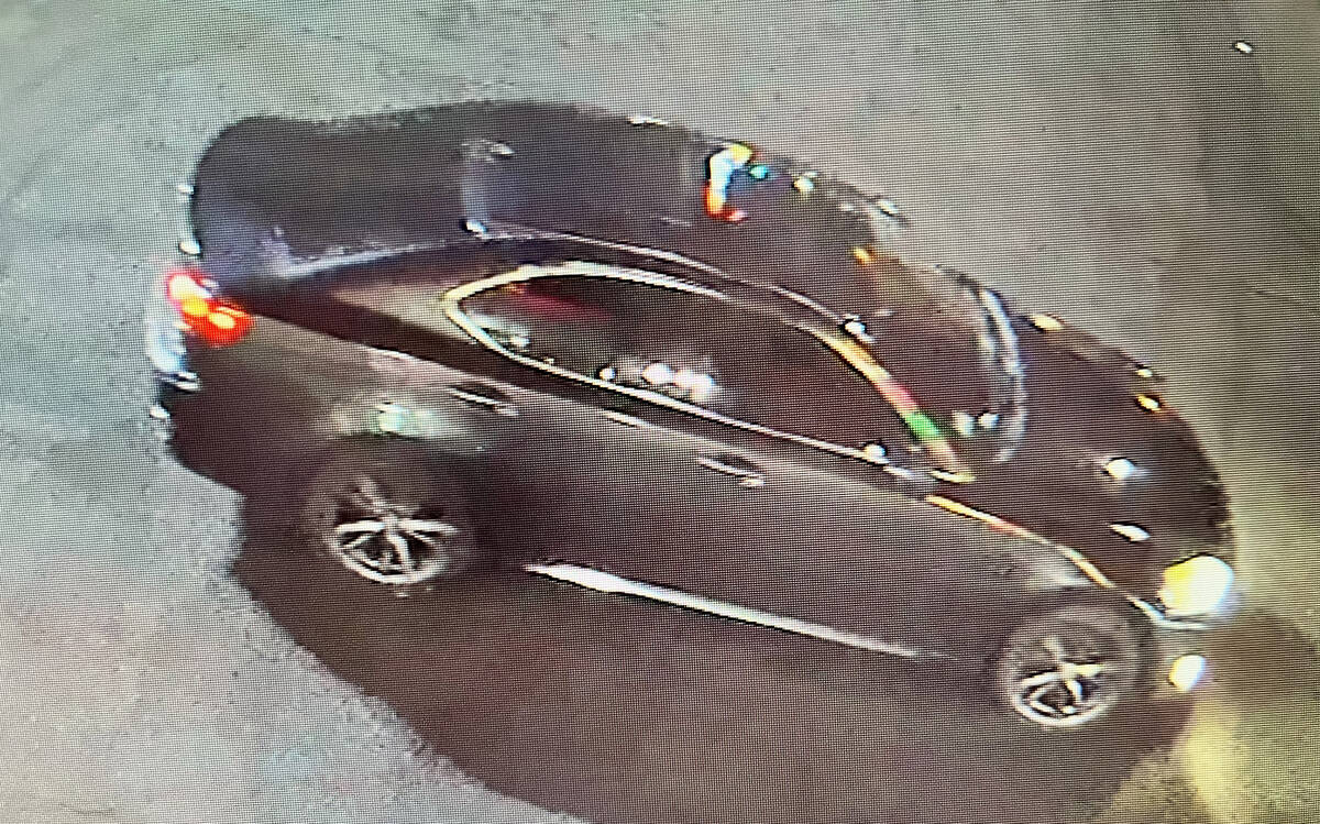 The men left the area in a dark Lexus IS250 with California temporary tags. (Metro surveillance ...