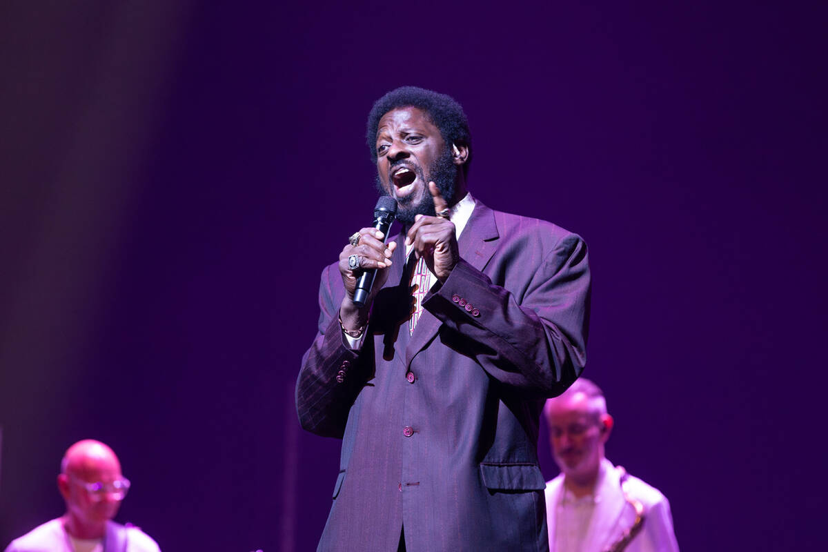 Three-time Super Bowl champion and Raiders great Henry Lawrence sings with David Perrico's Pop ...