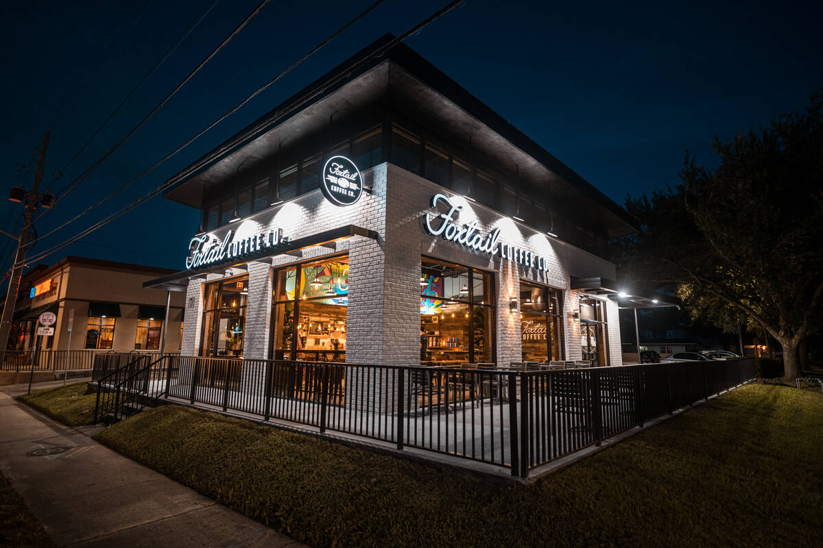 The exterior of an Orlando, Fla., location of Foxtail Coffee Co. The company plans to open a lo ...