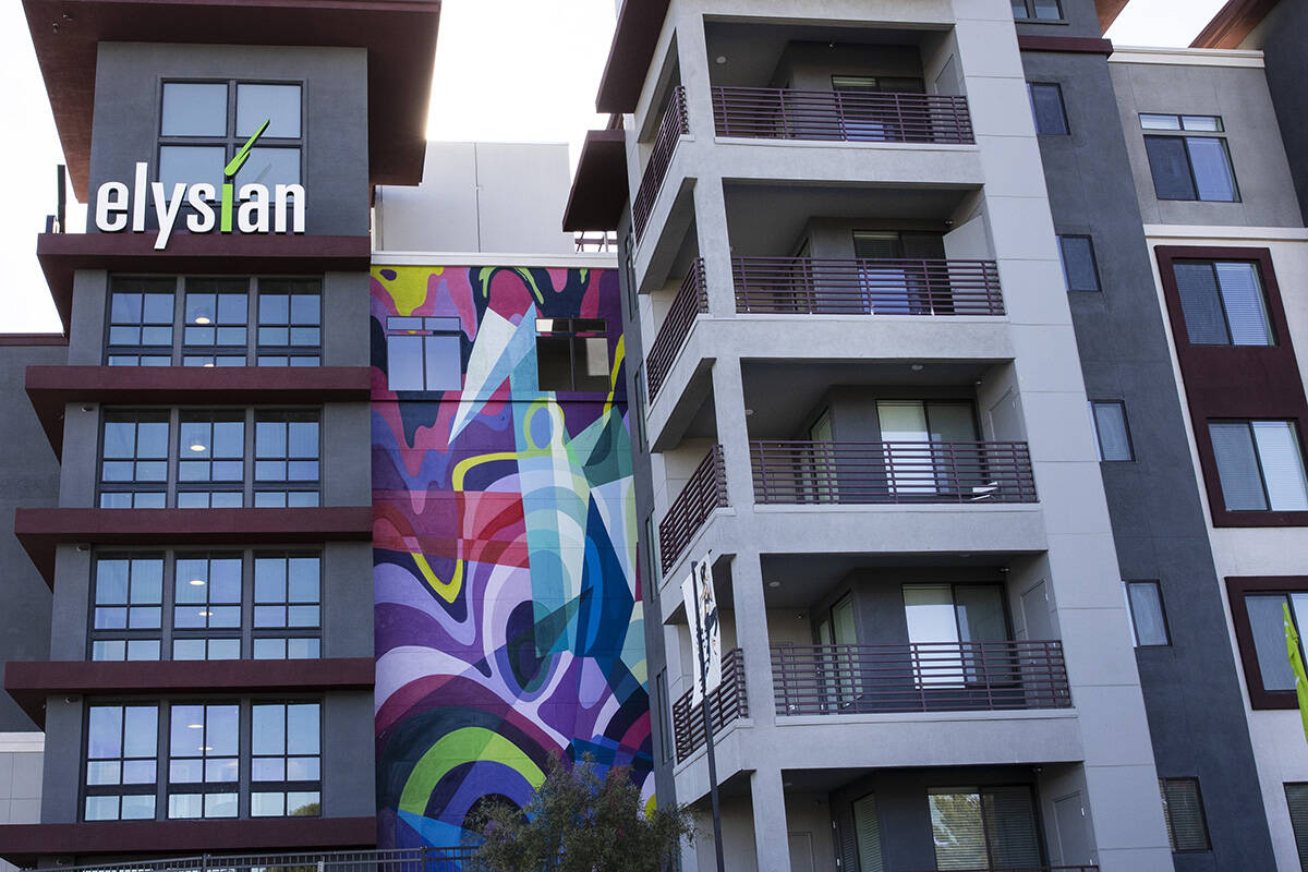 Elysian at Hughes Center, an apartment complex inside the Hughes Center office park, at 3776 Ho ...