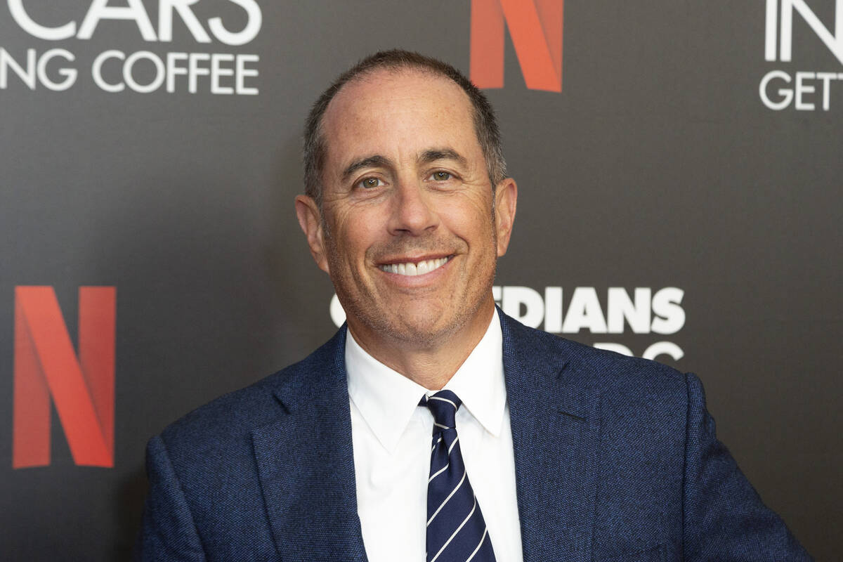 Jerry Seinfeld, seen in Beverly Hills, Calif., in July 2019. (Photo by Willy Sanjuan/Invision/AP)