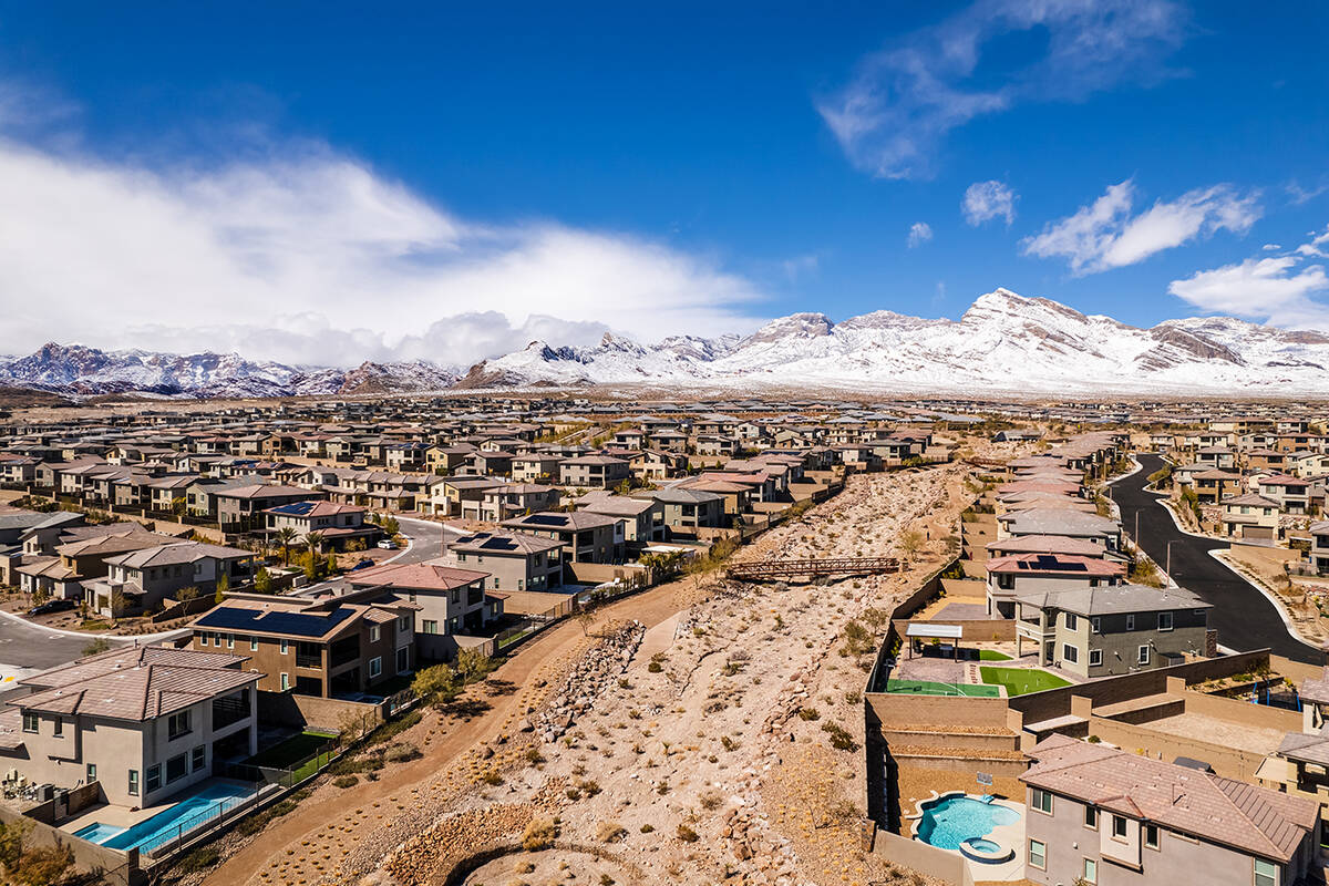 Summerlin remained a top five master plan in the nation during the first six months of 2023, ac ...