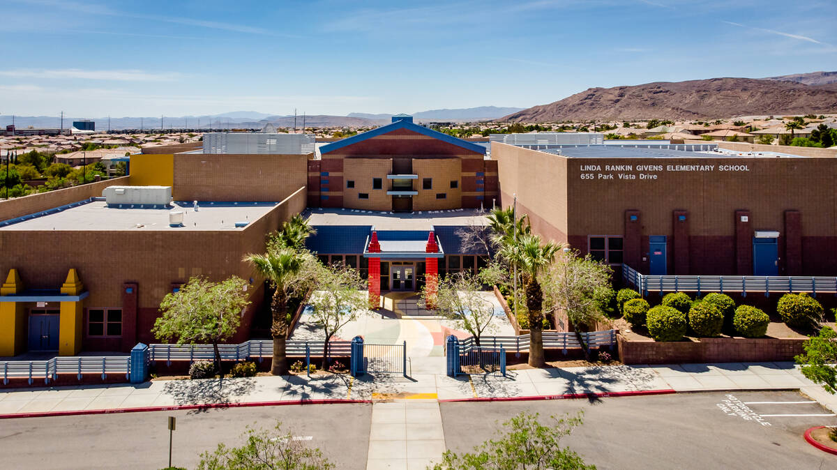 Summerlin The Linda Givens Elementary School is a public school and one of nine public elementa ...