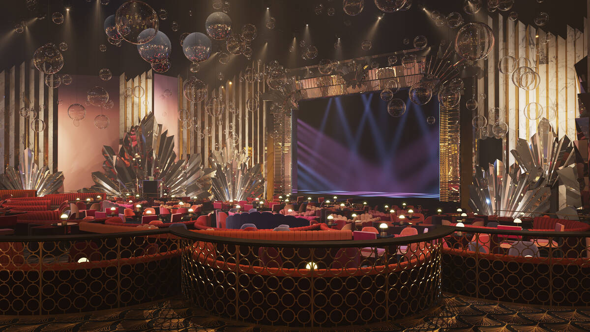 A rendering of Voltaire at The Venetian, which will be home to Kylie Minogue's residency produc ...