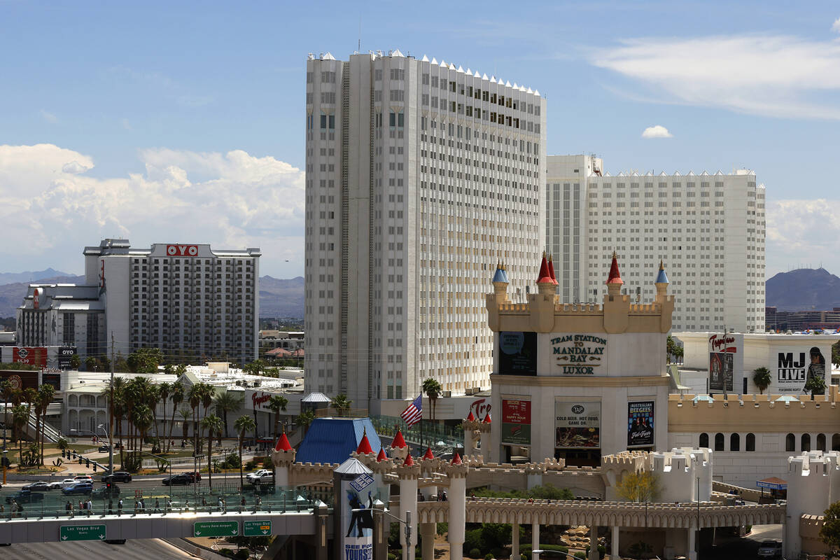 The Tropicana hotel-casino site where the Oakland Athletics are planing to build a new ballpark ...