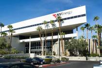 NV Energy headquarters in Las Vegas. (FIle/Las Vegas Review-Journal)