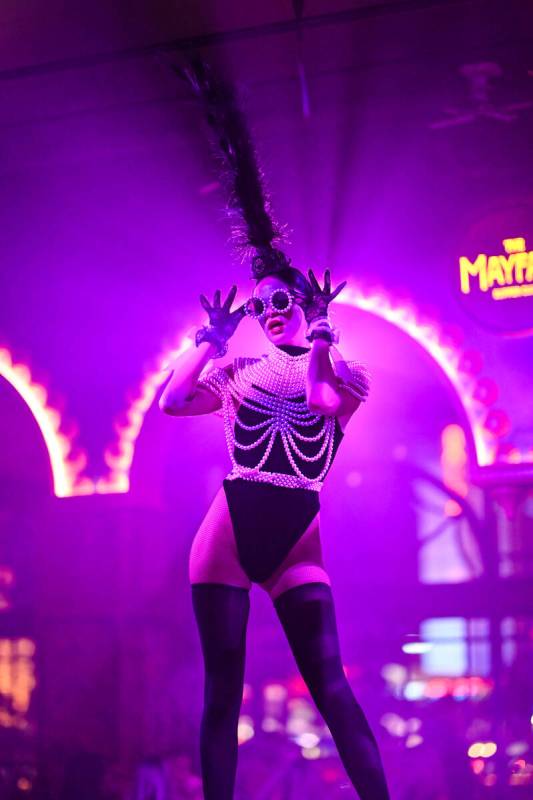 The nightly production show at Mayfair Supper Club is part of the dinner-show concept at Bellag ...