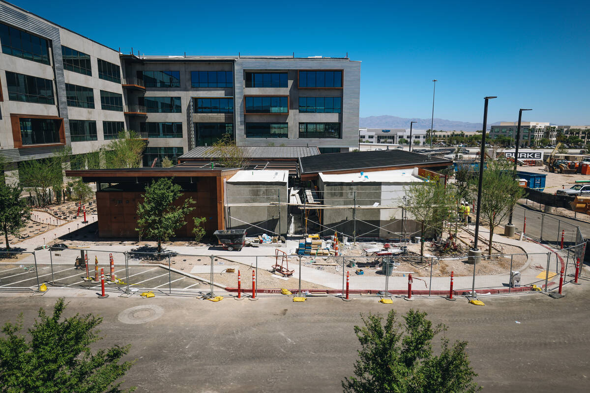 The Assembly at UnCommons is seen while under construction on Thursday, July 27, 2023, in Las V ...