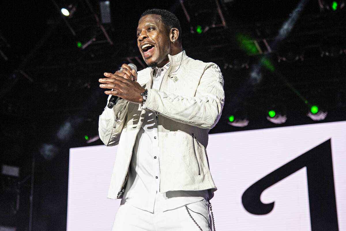 Keith Sweat performs at the 2018 Essence Festival at the Mercedes-Benz Superdome, Sunday, July ...