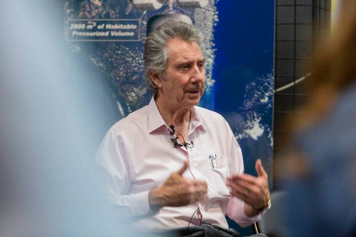 Bigelow Aerospace owner Robert Bigelow discusses the B330 Mars Transporter at Bigelow Aerospace ...