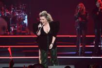 Kelly Clarkson performs at Bakkt Theater at Planet Hollywood on July 28, 2023 in Las Vegas. (Ph ...