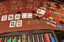A guest won a jackpot of $242,467 with a royal flush on Ultimate Texas Hold’em poker Monday, ...