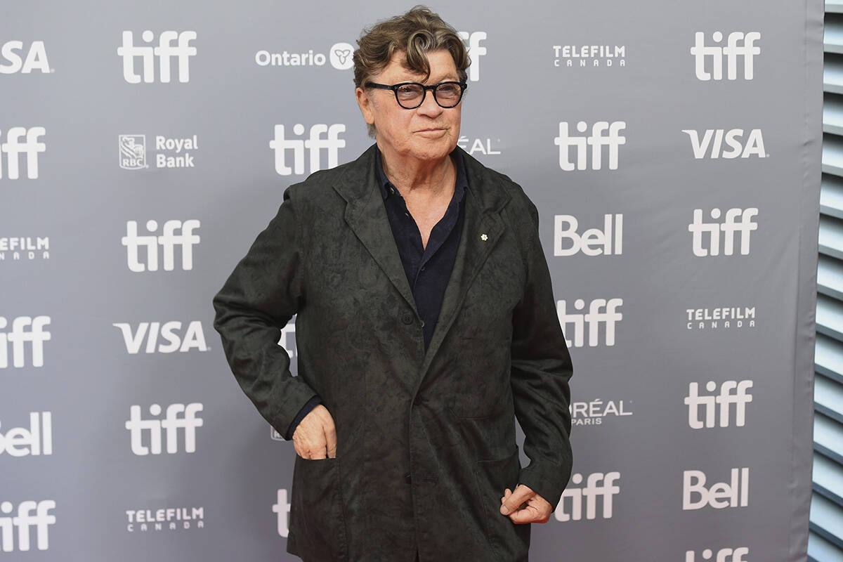 FILE - This Sept. 5, 2019 file photo shows Robbie Robertson at a press conference for "Onc ...