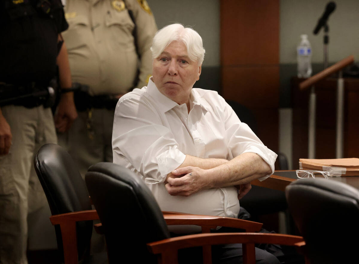 Thomas Randolph arrives in court at the Regional Justice Center in Las Vegas on Friday, Aug. 11 ...