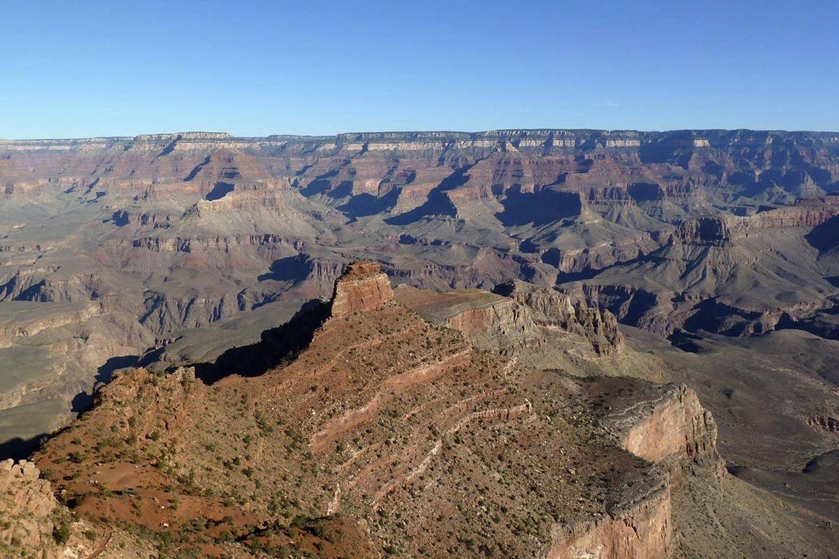 A 13-year-old North Dakota boy has survived a fall of nearly 100 feet at the North Rim of the G ...