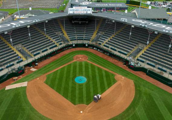 Howard J. Lamade Stadium where the Little League World Series will be held is seen, on Tuesday, ...