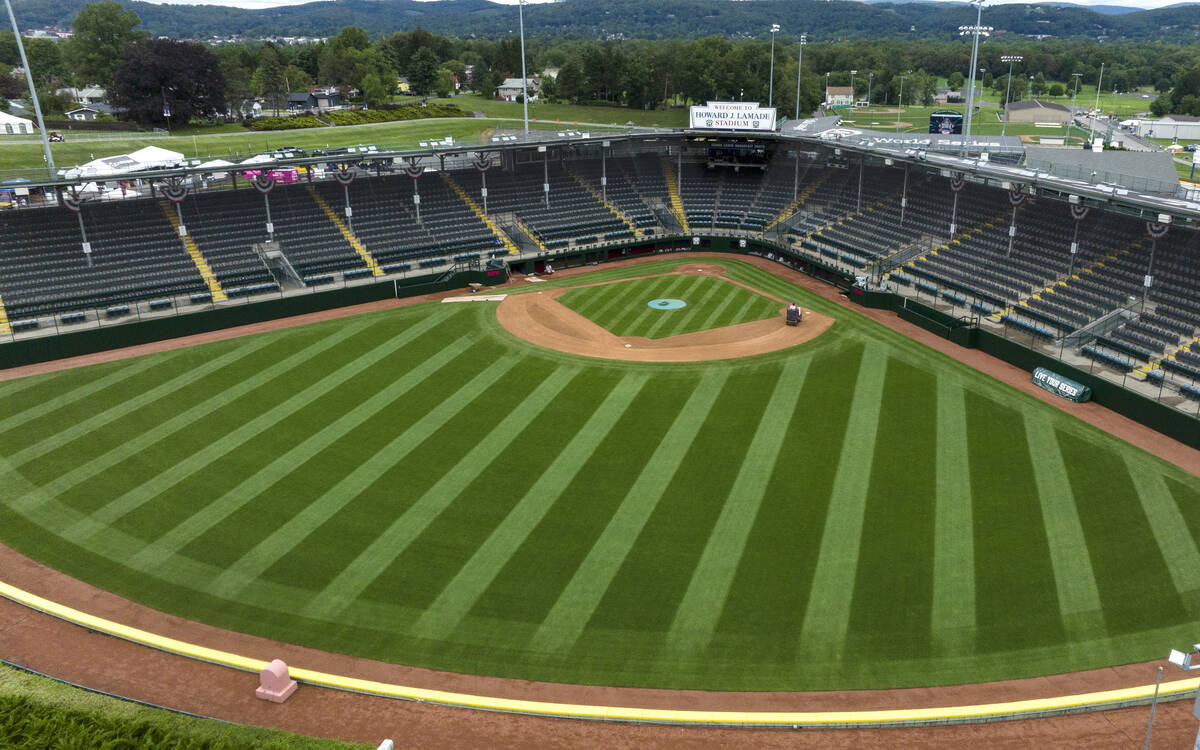 Howard J. Lamade Stadium where the Little League World Series will be held is seen, on Tuesday, ...