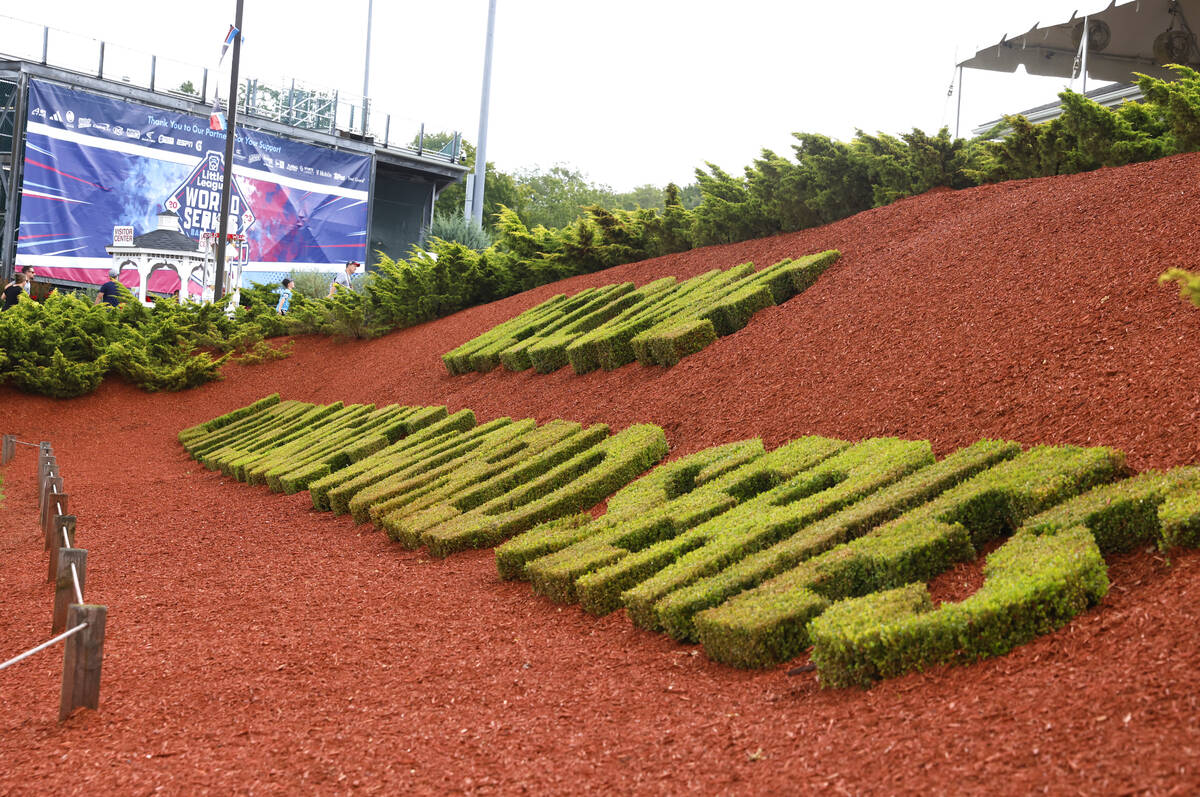 Welcome to the Little League World Series sign is seen outside of Howard J. Lamade Stadium wher ...