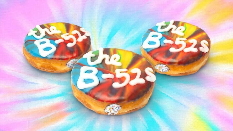 These B-52’s-themed Pinkbox Doughnuts donuts are available starting at 6 a.m. Aug. 31 while s ...