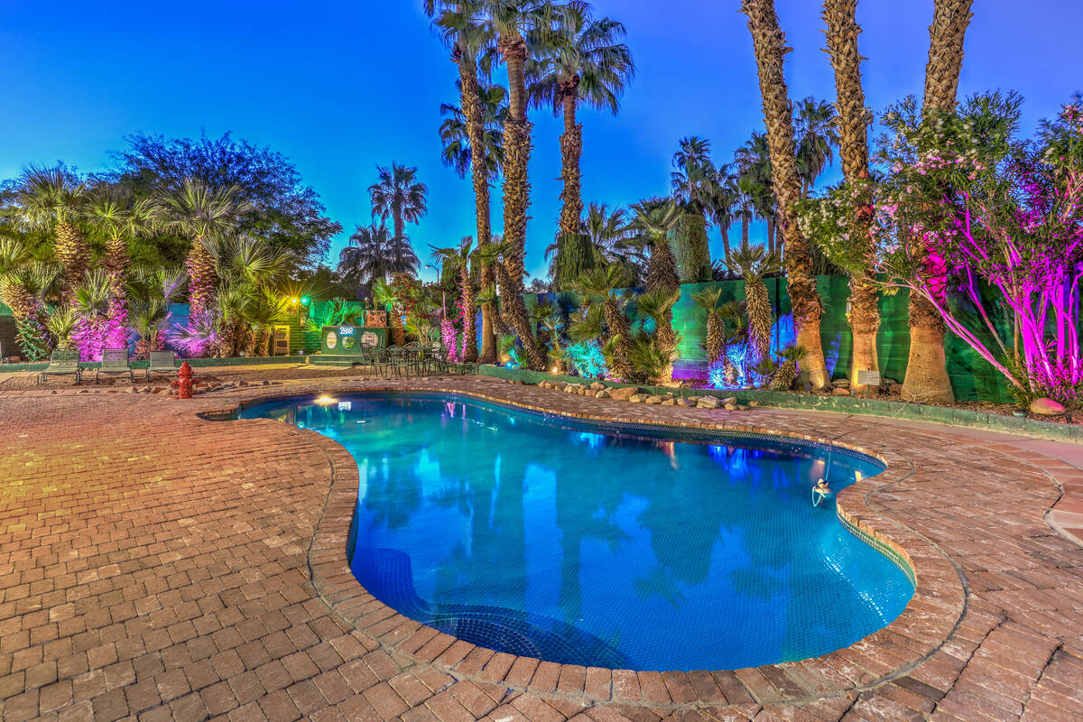 This Las Vegas residence that's on the market for $1.15 million is an entertainer's paradise. ( ...