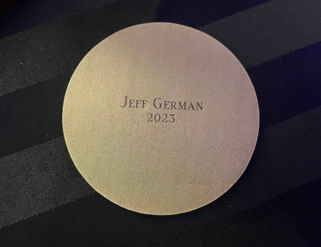 Jeff German was posthumously awarded the prestigious Don Bolles Medal at the national Investiga ...