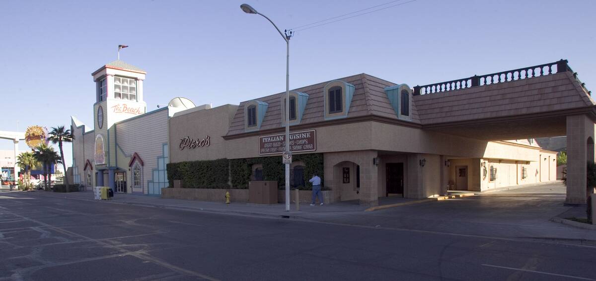 Piero's Italian Restaurant is shown Thursday, March 10, 2005. (RJ Photo/K.M. Cannon)