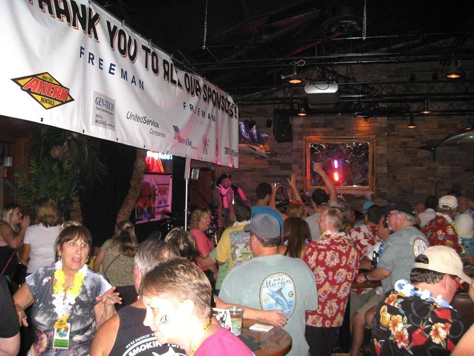 The Phin City ParrotHeads Club has been partying at Tommy Rocker's club on Dean Martin Drive (f ...