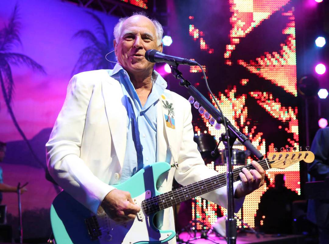 FILE - Jimmy Buffett performs at the after party for the premiere of "Jurassic World" in Los An ...