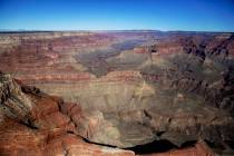 FILE - The Grand Canyon National Park is covered in the morning sunlight as seen from a helicop ...