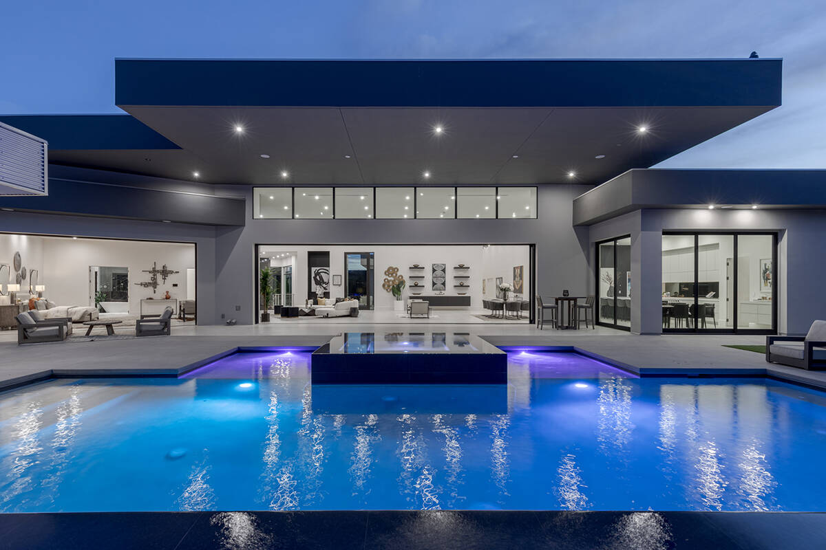 The No. 3 sale was for $8.17 million on Crested Cloud Way in The Ridges in Summerlin. (Rob Jens ...