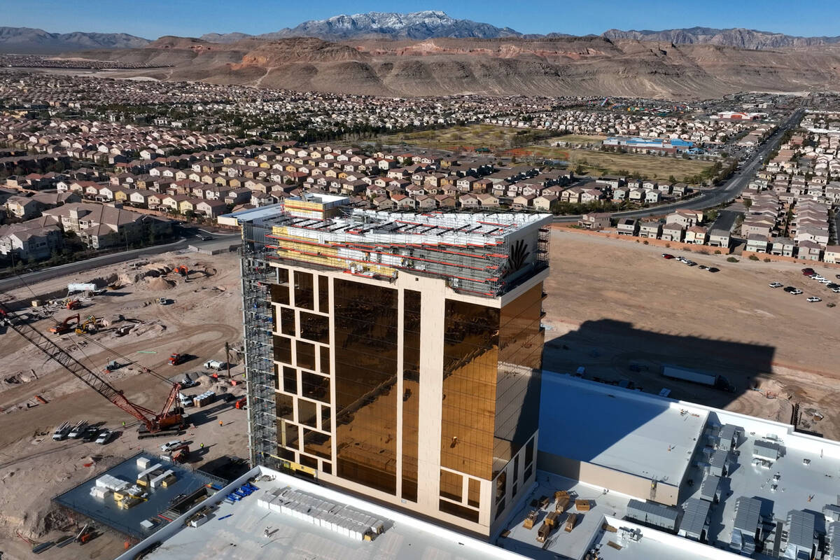 FILE - Construction work is underway on Station Casinos' Durango resort project in the southwes ...