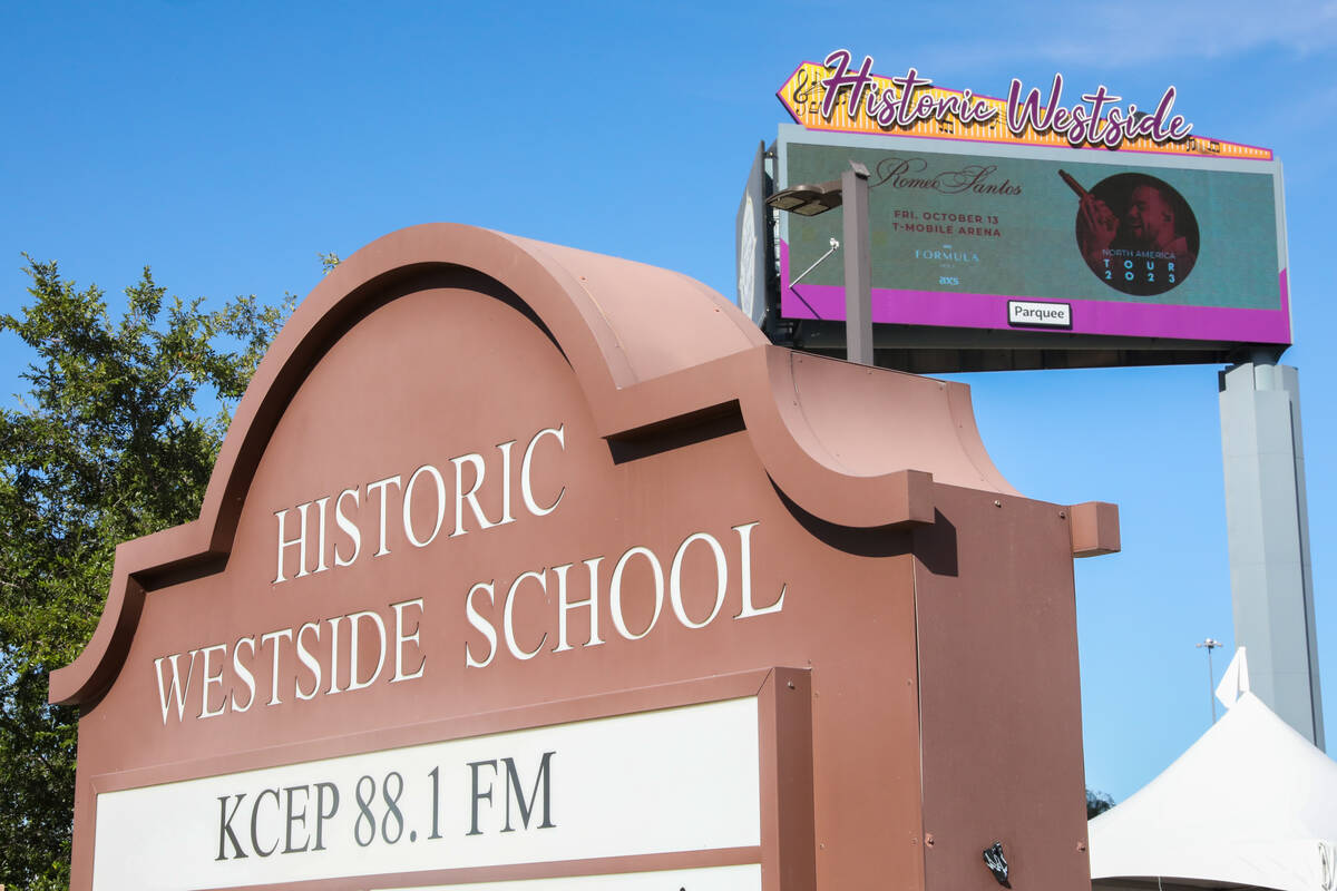 The historic Westside School, constructed in 1923, will mark its centennial this year, as seen ...