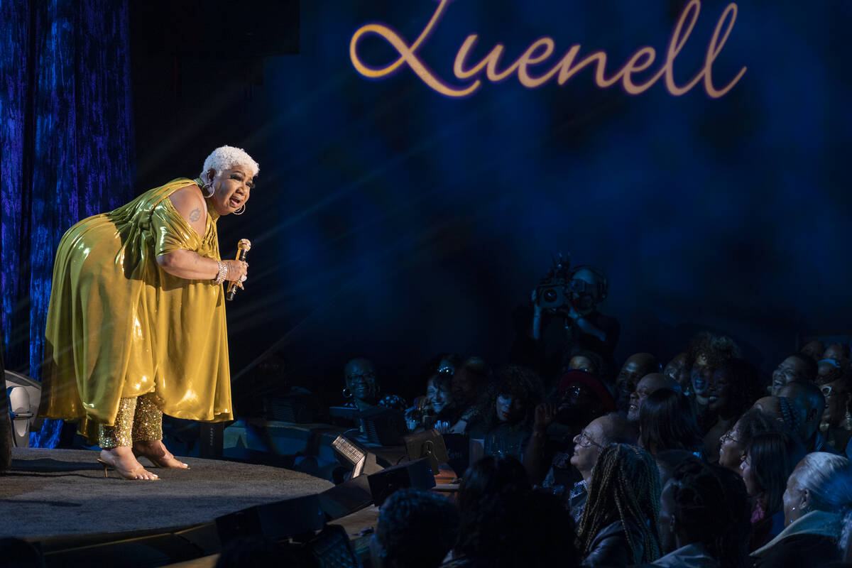 Luenell is shown filming her Netflix comedy special at Yoshi’s in Oakland. (Mathieu Bitton/Ne ...