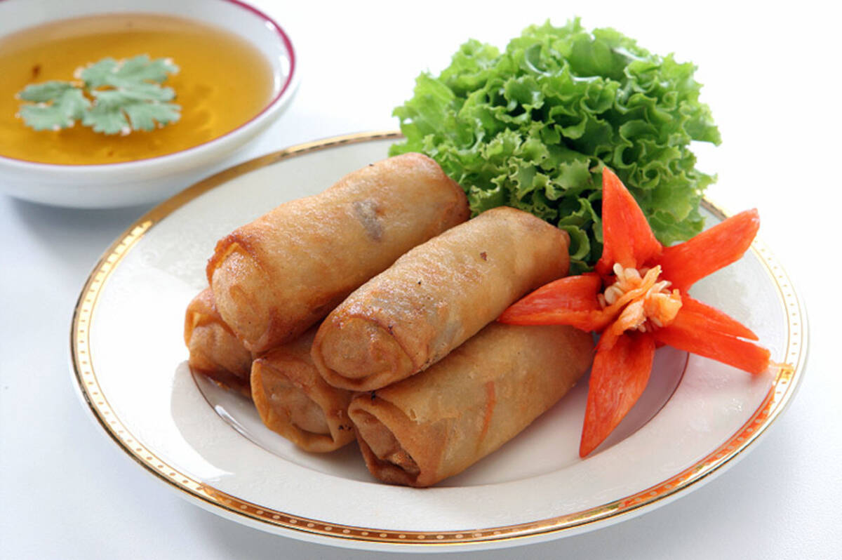 Narong's Thai Kitchen in Las Vegas offers several starters, including spring rolls. (Narong's T ...