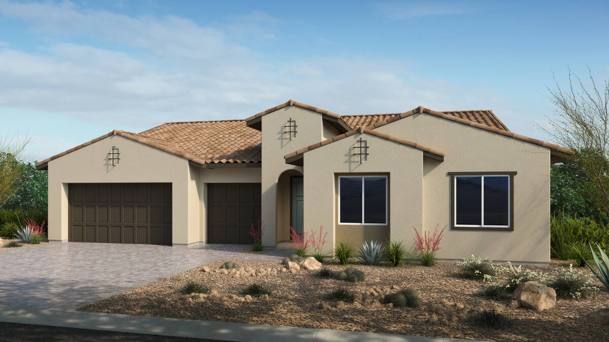 Portofino by Taylor Morrison opened in Lake Las Vegas with a Sept. 30 grand opening. (Taylor Mo ...